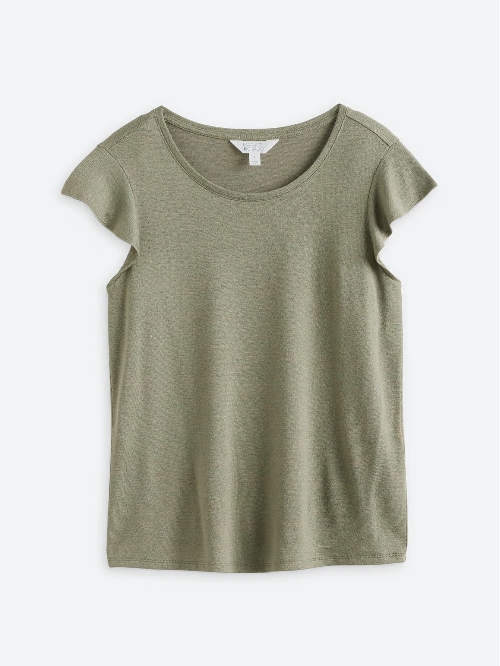 Market & Spruce
Luisa Flutter Sleeve Knit Tee